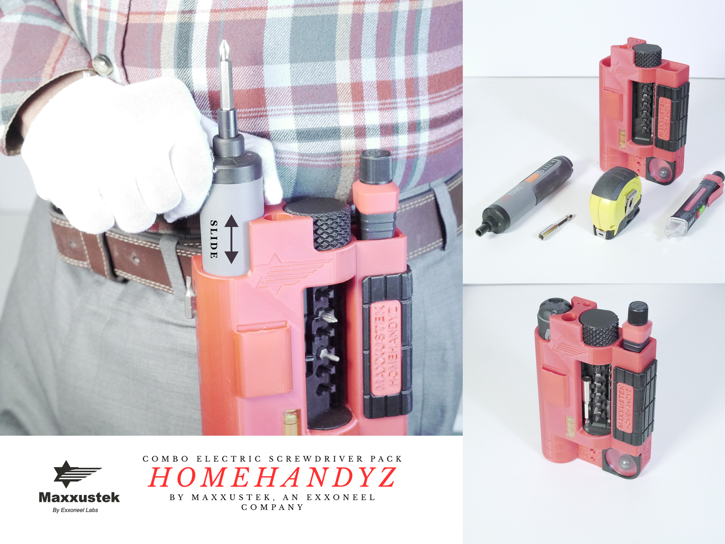 Homhandyz Electric Screwdriver Combo Pack