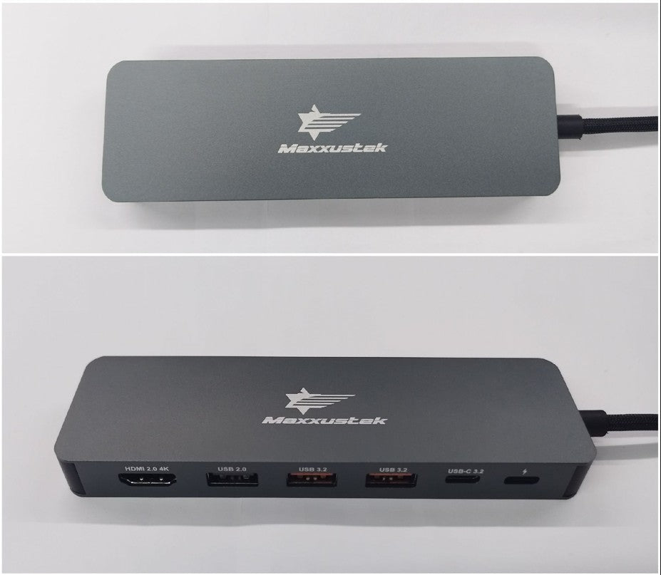 9 in 1 USB Hub | USB 3.2 x 2, USB 2.0 x 1, USB C 3.2 , HDMI 4K x 1, NVME SSD 2280 x 1 Ports