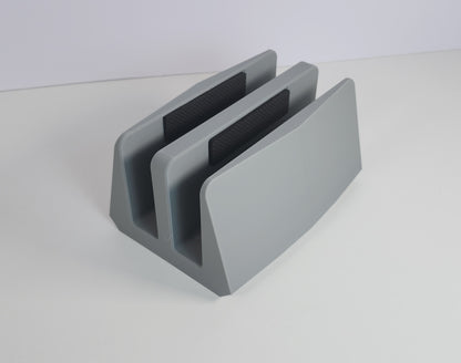DualDock Vertical Laptop Stand