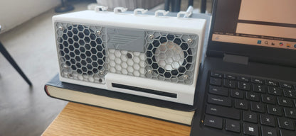 Reference Audio Speaker Deck with M.2 NVME SSD USB Hub Computer Speaker