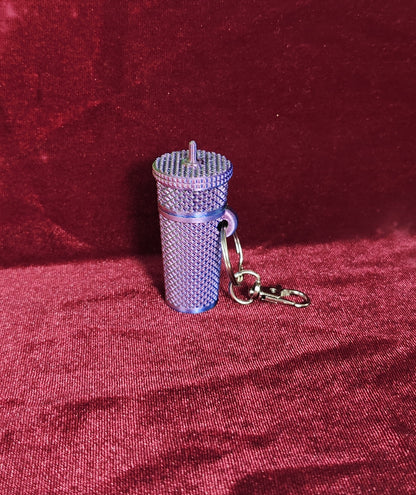 USB-C Coffee Cup Tumbler Flash Drive Keychain for iPhone 17, Android Smartphone & MacBook | Cute 128GB Memory Stick Gift for Students & Travel Tech