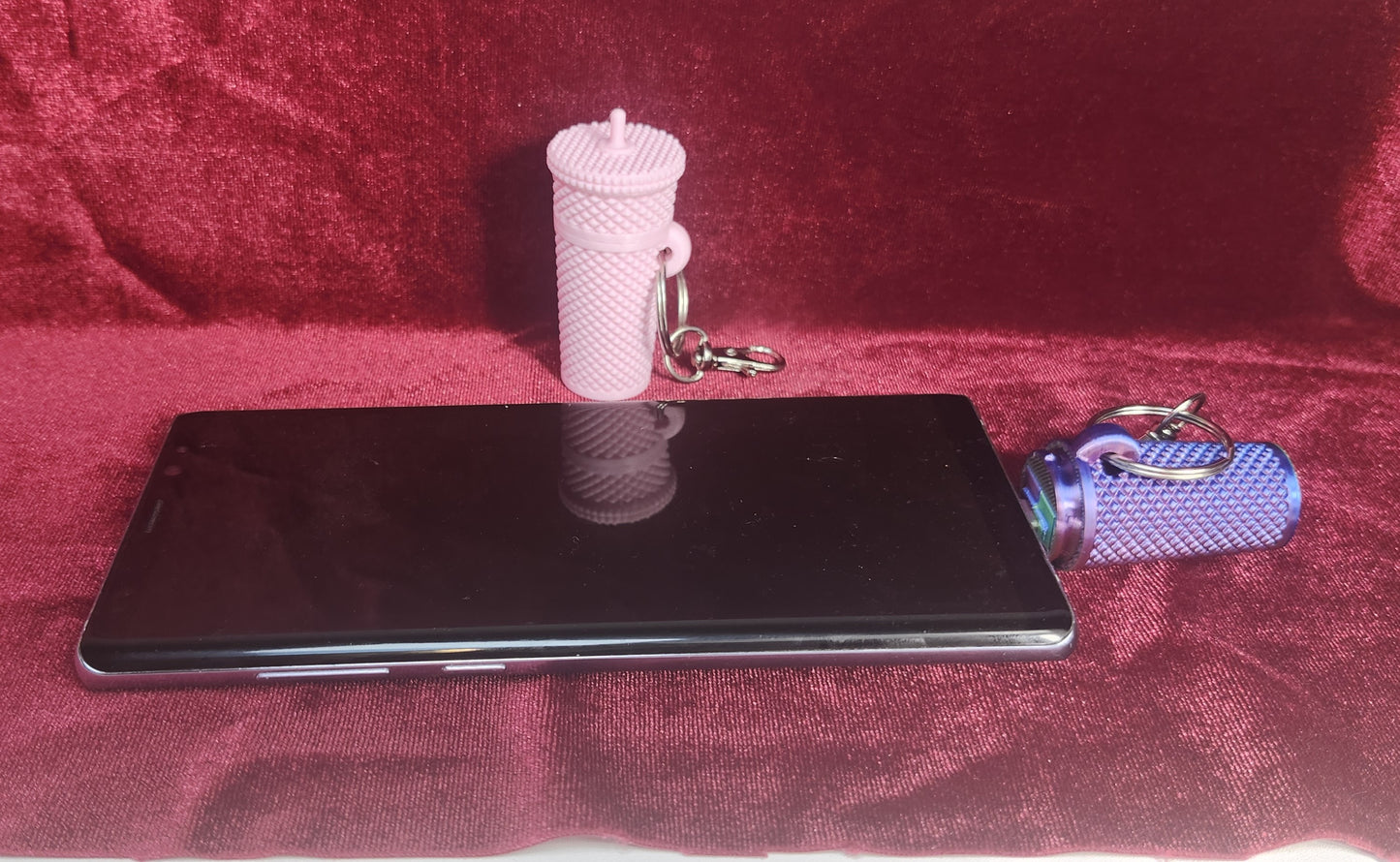 USB-C Coffee Cup Tumbler Flash Drive Keychain for iPhone 17, Android Smartphone & MacBook | Cute 128GB Memory Stick Gift for Students & Travel Tech