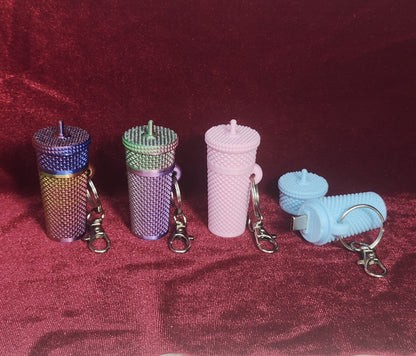 USB-C Coffee Cup Tumbler Flash Drive Keychain for iPhone 17, Android Smartphone & MacBook | Cute 128GB Memory Stick Gift for Students & Travel Tech