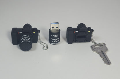 Mini Camera Keychain USB Flash Drive