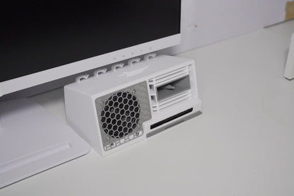 ArenaSound CreatorDoc | Ultra USB Hub Gear for Creators | m.2 NVME SSD, SD/TF, USB 2.0 & USB C Ports | White & Gray