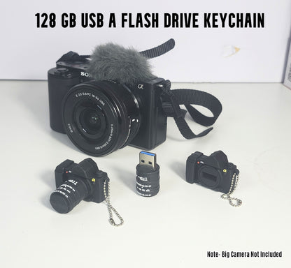 Mini Camera Keychain USB Flash Drive