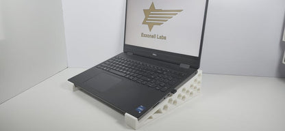Laptop Stand Ergonomic & Modern Geometric Design Riser for Laptops