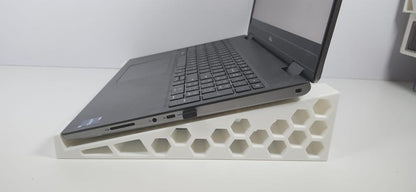 Laptop Stand Ergonomic & Modern Geometric Design Riser for Laptops