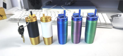 Coffee Cup Keychain with Hidden Compartment - Coffeeful Gift for Coffee Lovers - Coffees Gifts to Friends