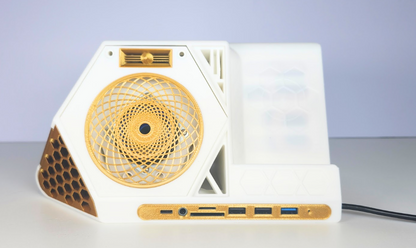 Dex Docker MK2 – Modular Desk Organizer with USB Hub, and Wireless Charging to Declutter Desk